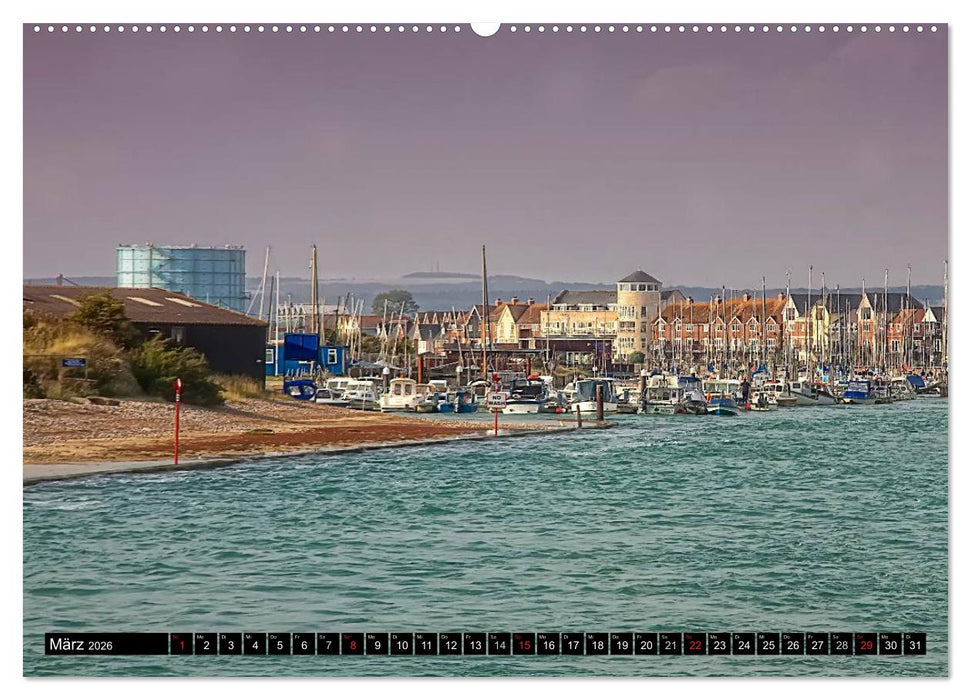 Südenglands Küste (CALVENDO Premium Wandkalender 2026)