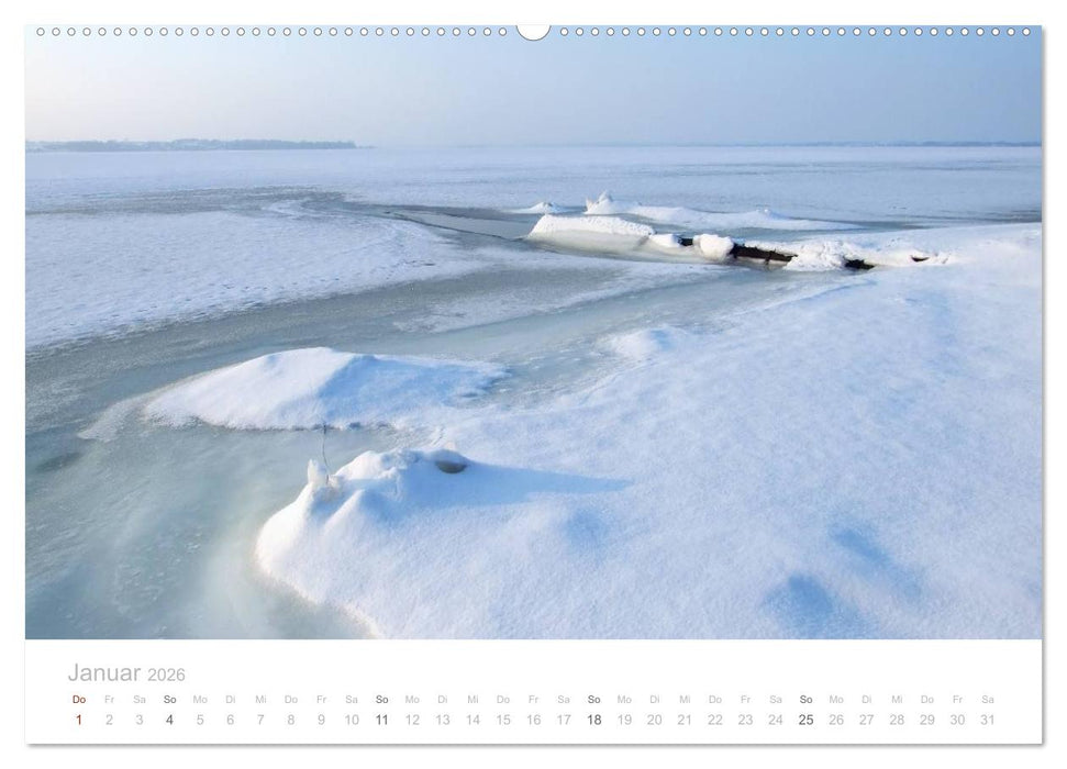 Zauberhafte Schlei (CALVENDO Premium Wandkalender 2026)