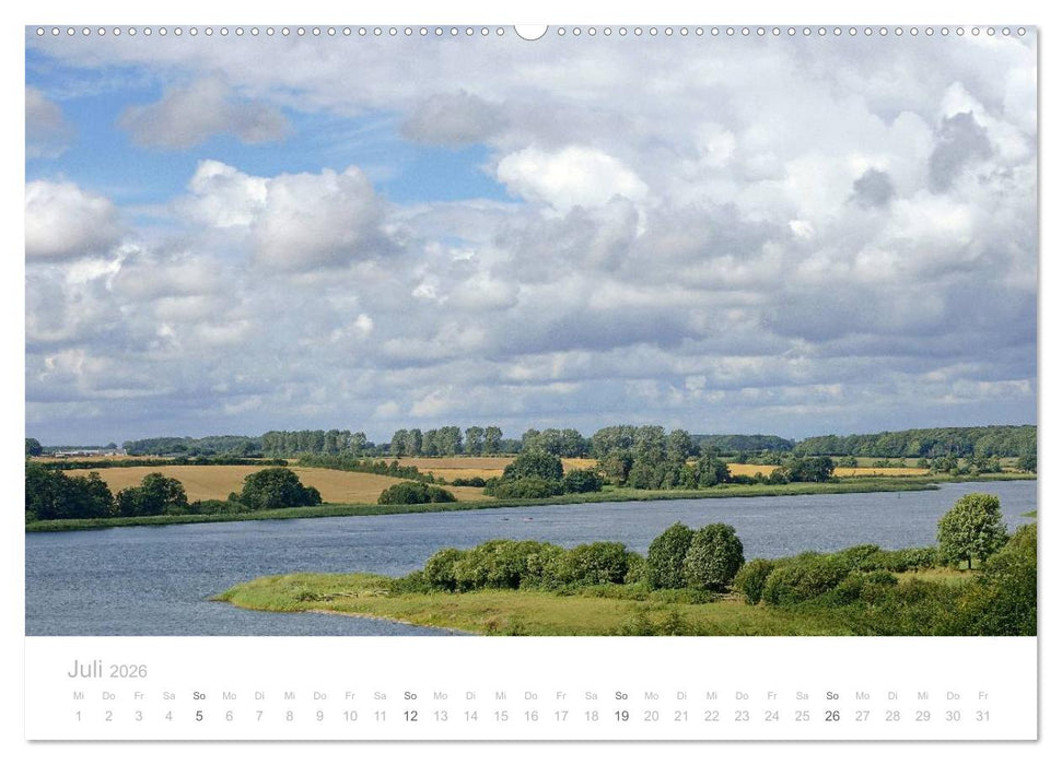 Zauberhafte Schlei (CALVENDO Premium Wandkalender 2026)