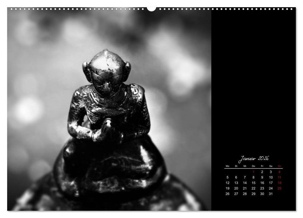 Worte des Buddha 2026 (CALVENDO Premium Wandkalender 2026)