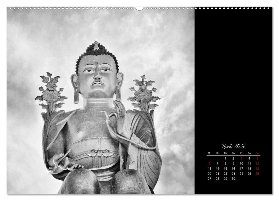 Worte des Buddha 2026 (CALVENDO Premium Wandkalender 2026)