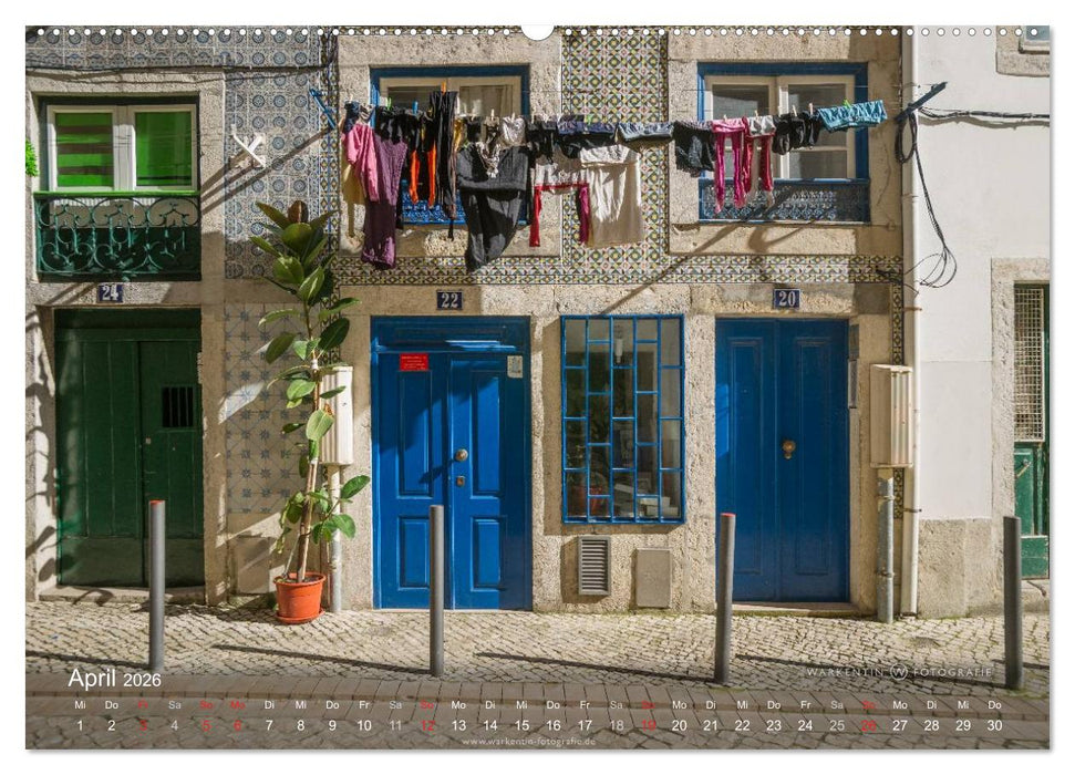 Zauberhaftes Lissabon (CALVENDO Wandkalender 2026)