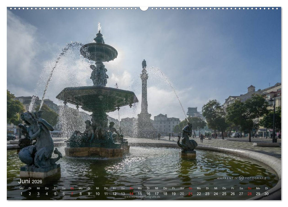 Zauberhaftes Lissabon (CALVENDO Wandkalender 2026)