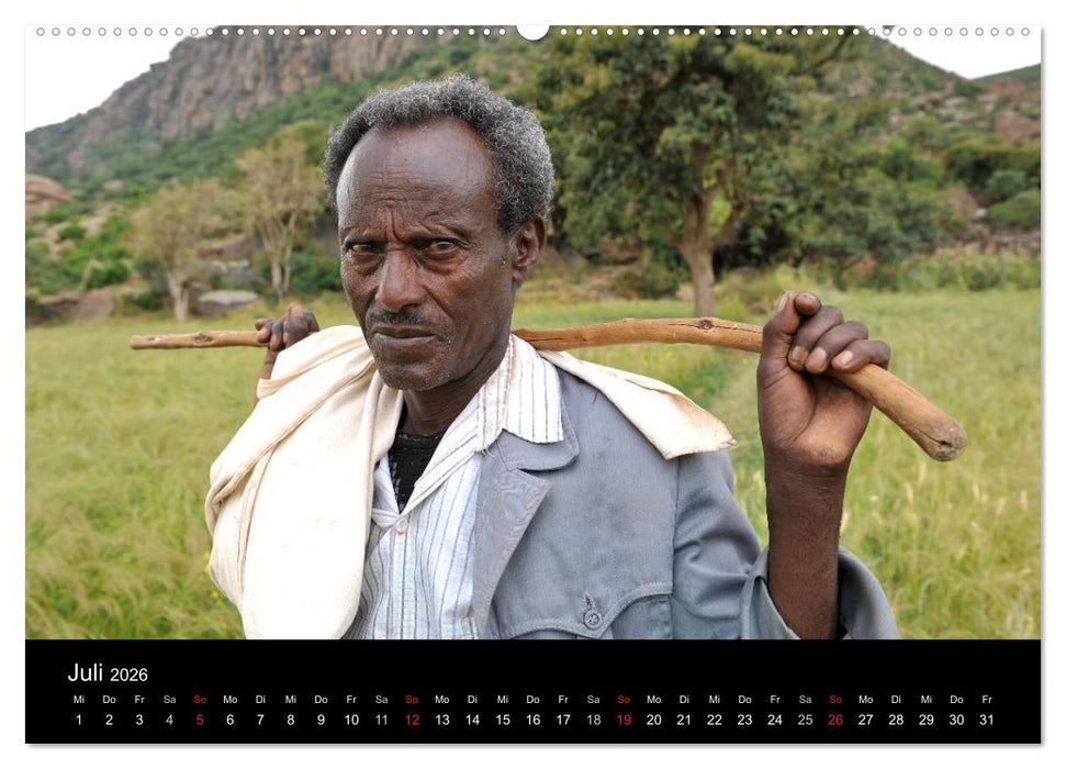 Äthiopien Impressionen (CALVENDO Premium Wandkalender 2026)