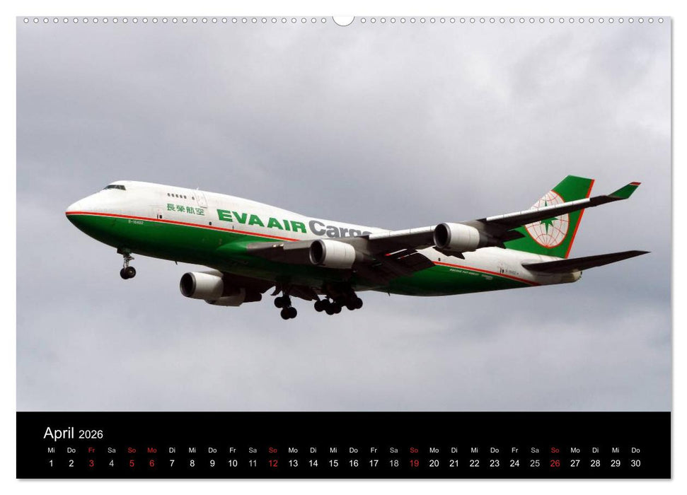 Internationale Frachtflugzeuge (CALVENDO Premium Wandkalender 2026)