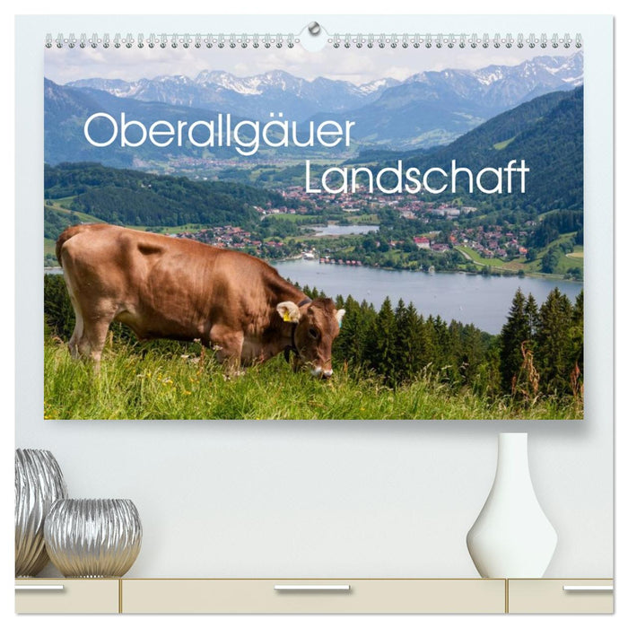 Oberallgäuer Landschaft (CALVENDO Premium Wandkalender 2026)