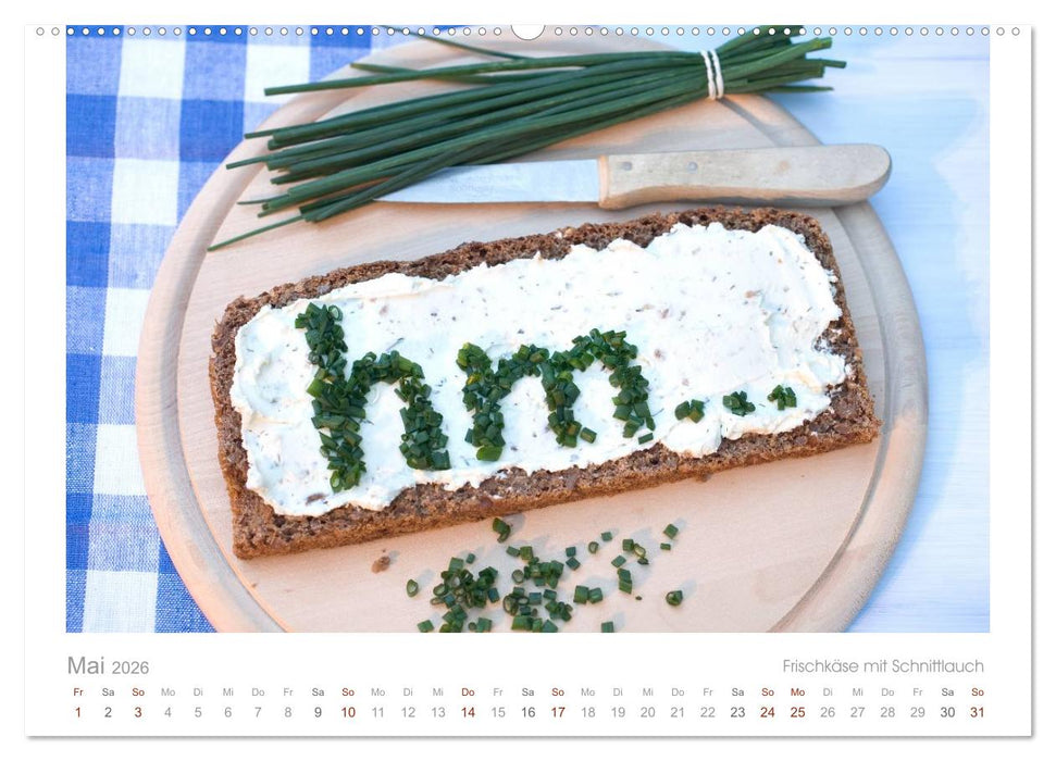 Der Käsekalender Edel und lecker (CALVENDO Wandkalender 2026)