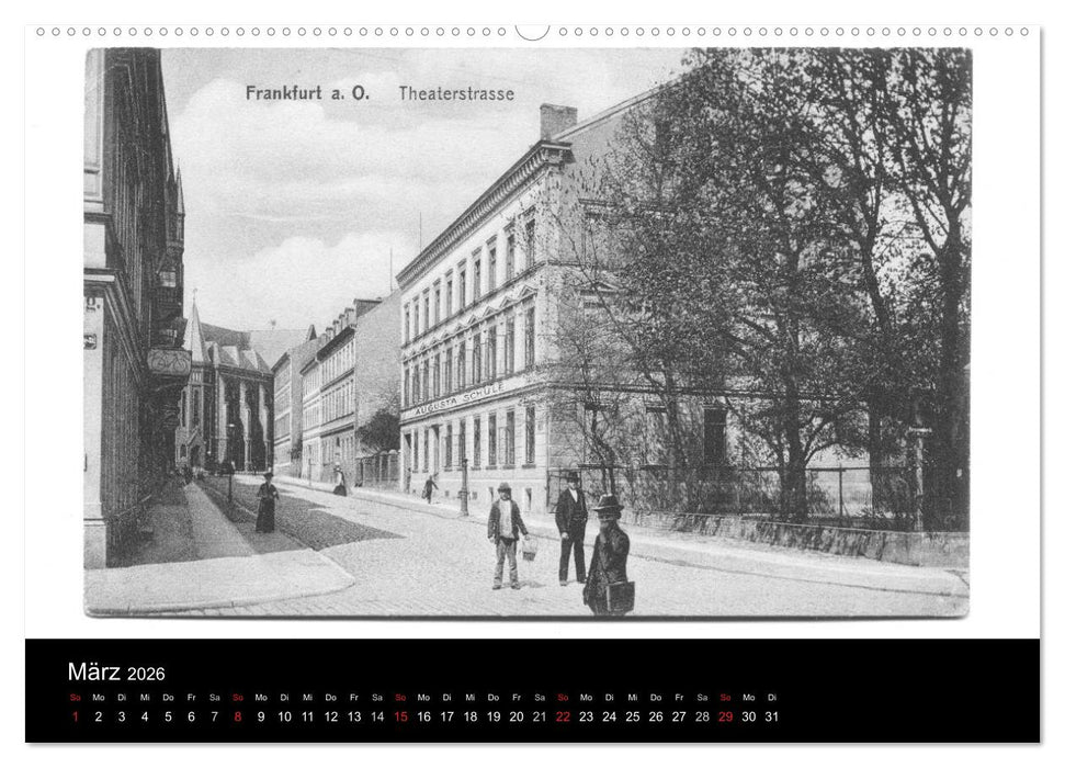 FFO-Geschichten. Historische Ansichtskarten aus Frankfurt (Oder) (CALVENDO Premium Wandkalender 2026)