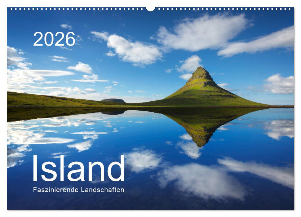 ISLAND 2026 - Faszinierende Landschaften (CALVENDO Wandkalender 2026)