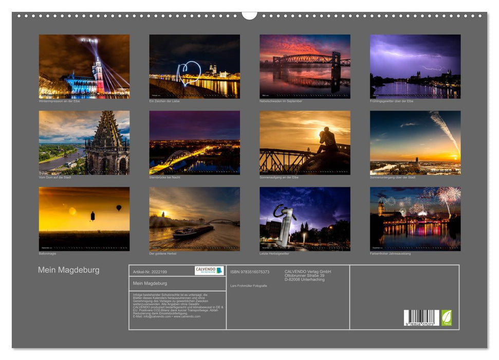 Mein Magdeburg (CALVENDO Wandkalender 2026)