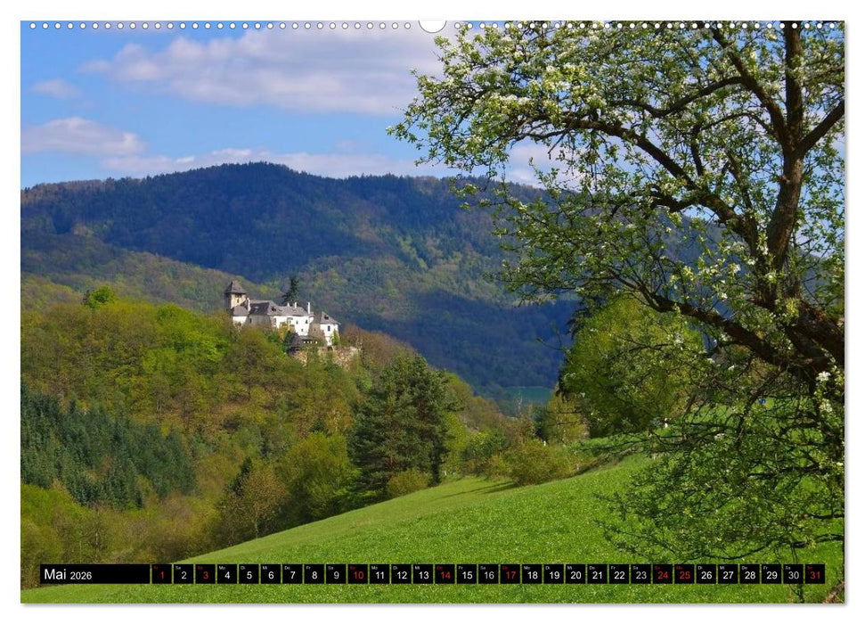 Die Wachau - An der Donau zwischen Melk und Krems (CALVENDO Premium Wandkalender 2026)