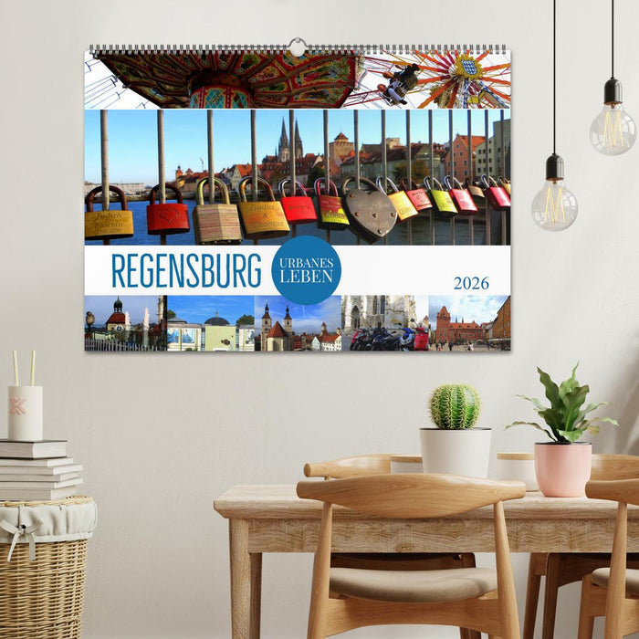REGENSBURG - urbanes Leben (CALVENDO Wandkalender 2026)
