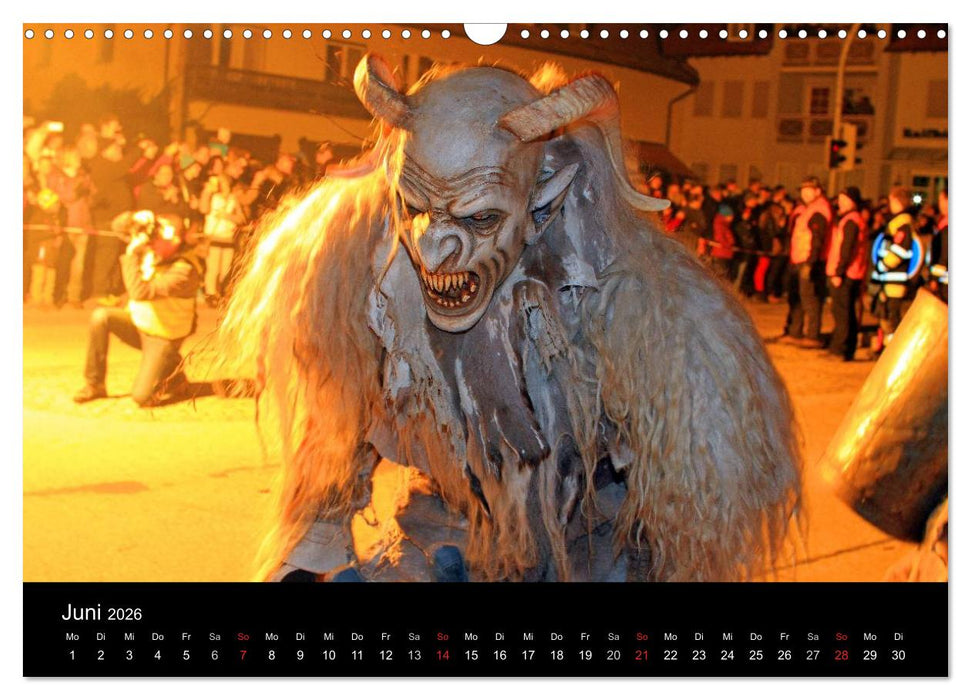 Perchten 2026 (CALVENDO Wandkalender 2026)