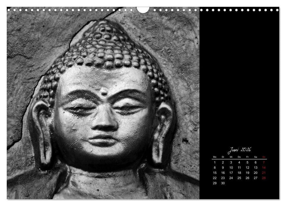 Worte des Buddha 2026 (CALVENDO Wandkalender 2026)