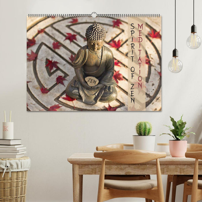SPIRIT OF ZEN Meditation (CALVENDO Wandkalender 2026)