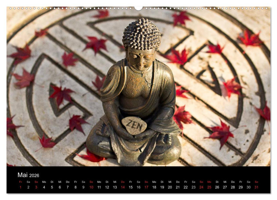 SPIRIT OF ZEN Meditation (CALVENDO Wandkalender 2026)