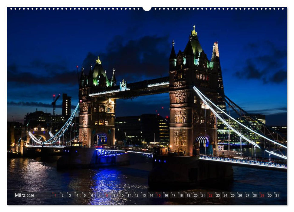 Londoner Perspektiven (CALVENDO Wandkalender 2026)