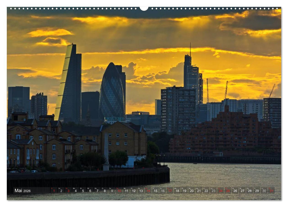 Londoner Perspektiven (CALVENDO Wandkalender 2026)