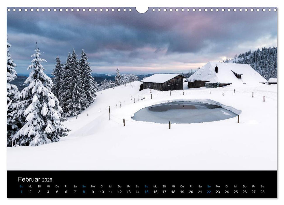 Zauberhafter Schwarzwald (CALVENDO Wandkalender 2026)