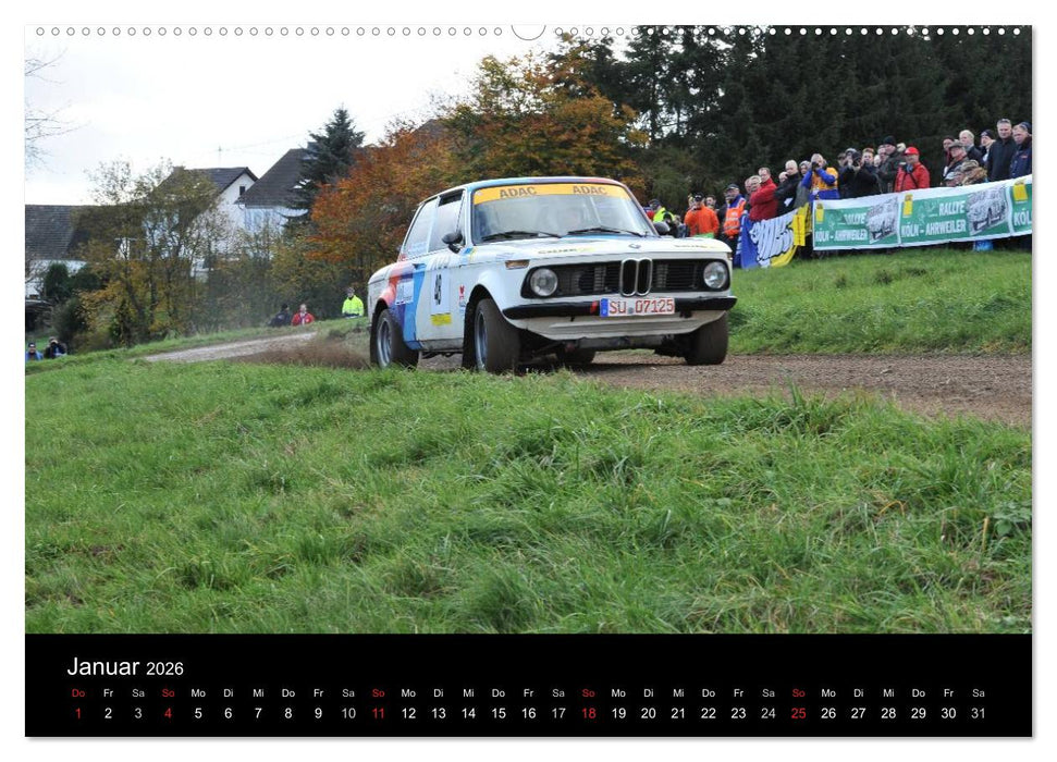 Rallye, Köln - Ahrweiler (CALVENDO Premium Wandkalender 2026)