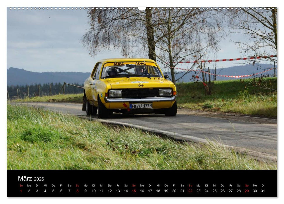 Rallye, Köln - Ahrweiler (CALVENDO Premium Wandkalender 2026)