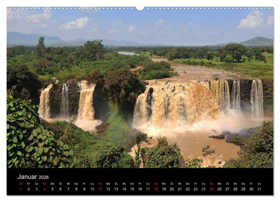 Äthiopien Impressionen (CALVENDO Wandkalender 2026)