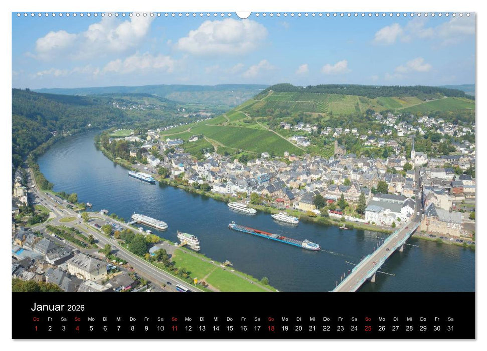 Schöne Mosel (CALVENDO Premium Wandkalender 2026)