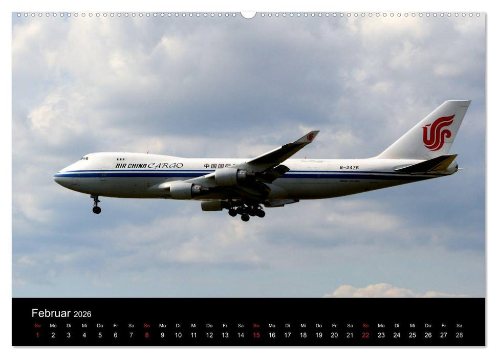 Internationale Frachtflugzeuge (CALVENDO Wandkalender 2026)