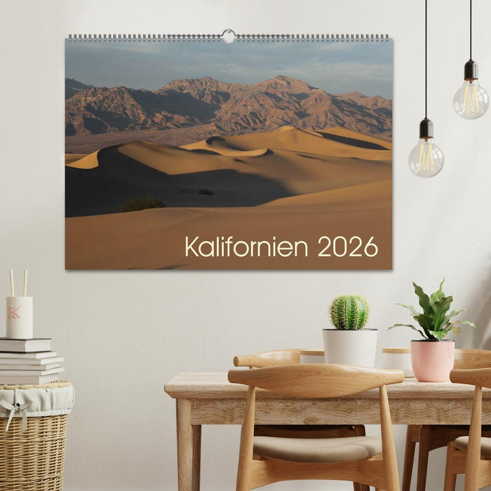 Kalifornien 2026 (CALVENDO Wandkalender 2026)