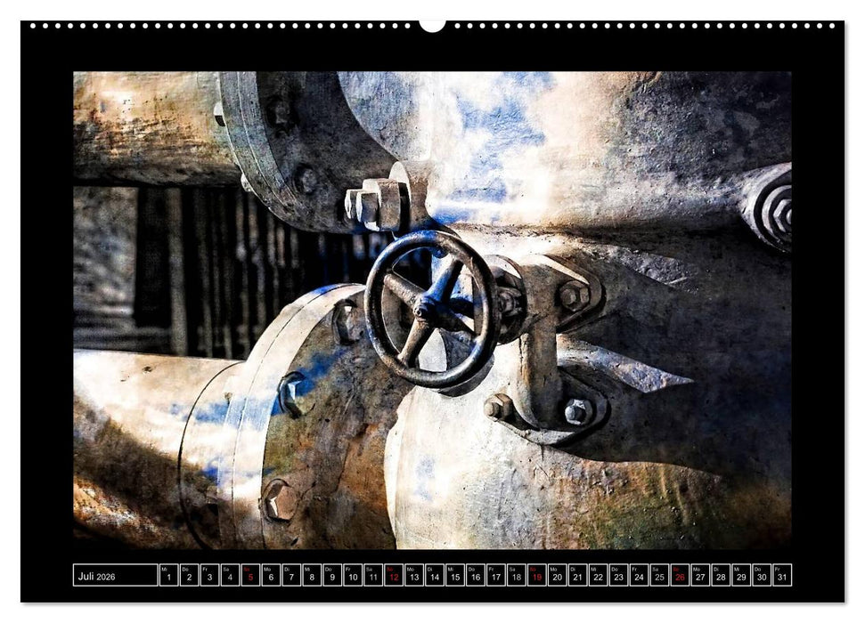 Industrie-Kunst 2026 (CALVENDO Premium Wandkalender 2026)