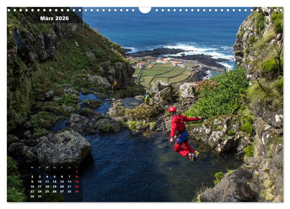 Abenteuer Canyoning (CALVENDO Wandkalender 2026)