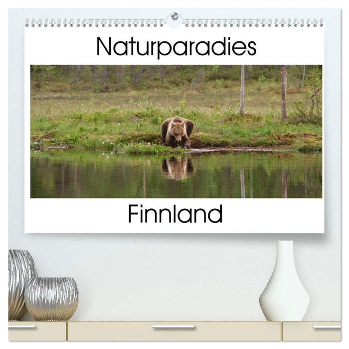 Naturparadies Finnland (CALVENDO Premium Wandkalender 2026)