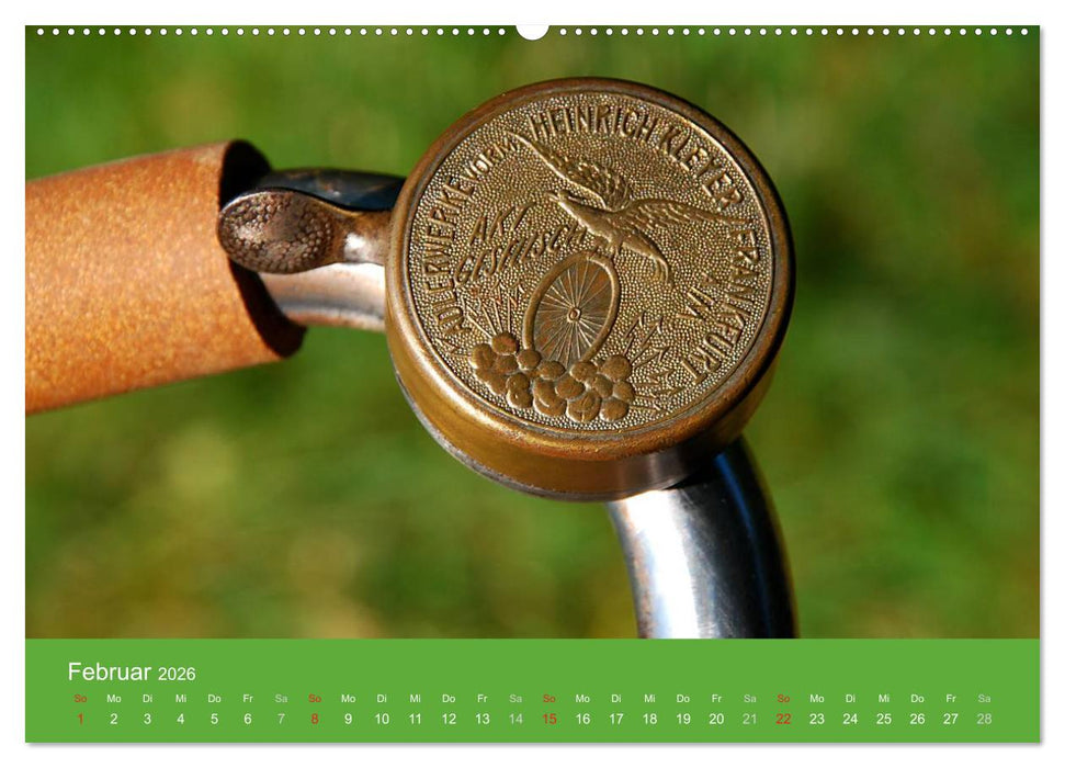 1937 ADLER Fahrrad (CALVENDO Wandkalender 2026)