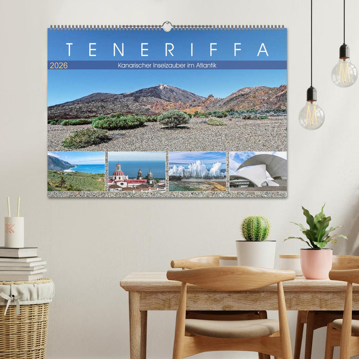 TENERIFFA Kanarischer Inselzauber im Atlantik (CALVENDO Wandkalender 2026)