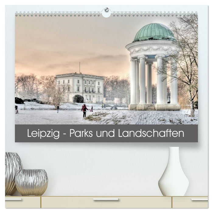 Leipzig - Parks und Landschaften (CALVENDO Premium Wandkalender 2026)