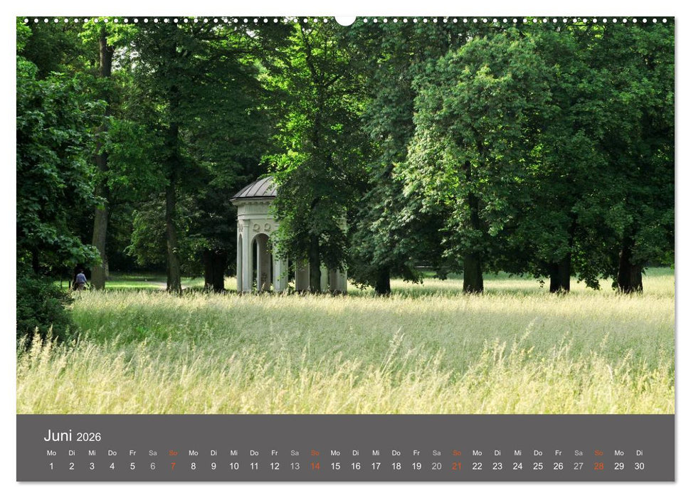 Leipzig - Parks und Landschaften (CALVENDO Premium Wandkalender 2026)