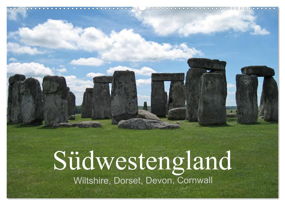 Südwestengland (CALVENDO Wandkalender 2026)