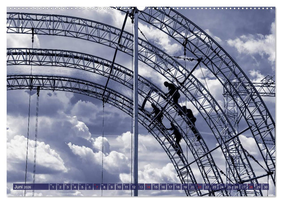 Abstrakte Architektur (CALVENDO Premium Wandkalender 2026)