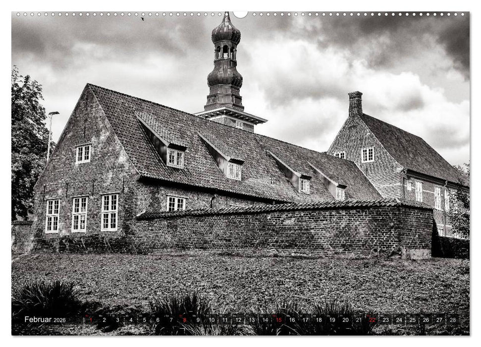 Ein Blick auf Husum (CALVENDO Premium Wandkalender 2026)