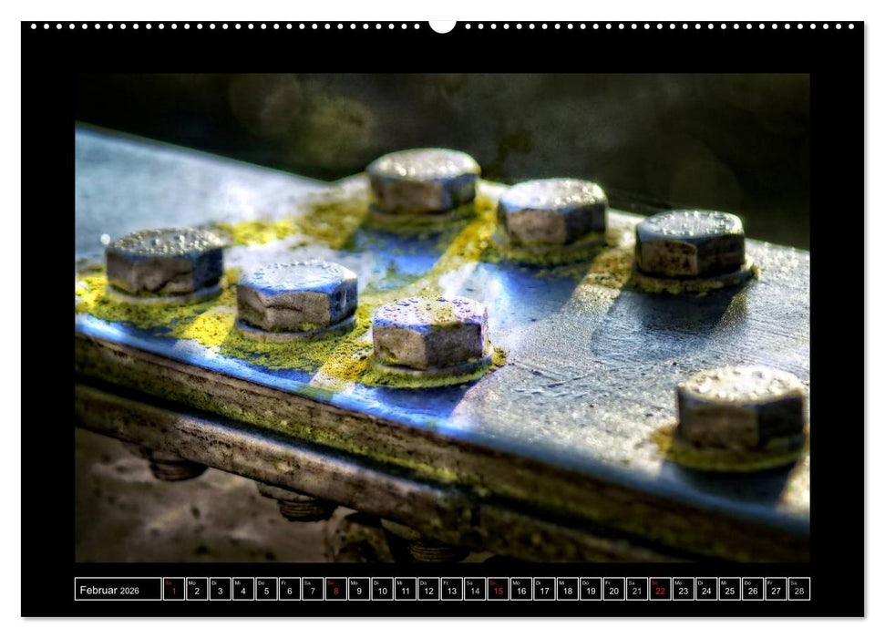 Industrie-Kunst 2026 (CALVENDO Wandkalender 2026)