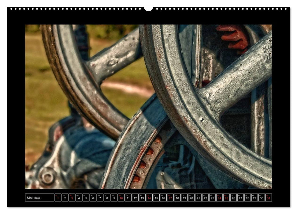 Industrie-Kunst 2026 (CALVENDO Wandkalender 2026)