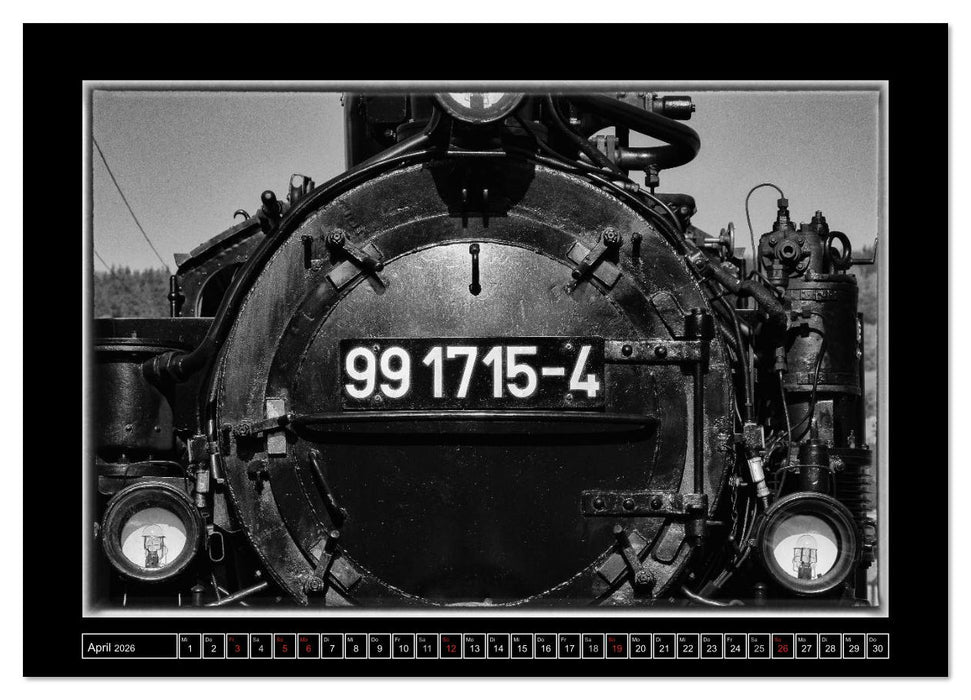 Die Preßnitztalbahn (CALVENDO Premium Wandkalender 2026)