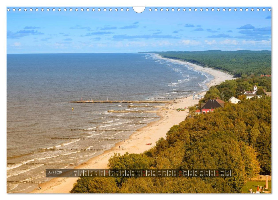 Polnische Bernsteinküste (CALVENDO Wandkalender 2026)