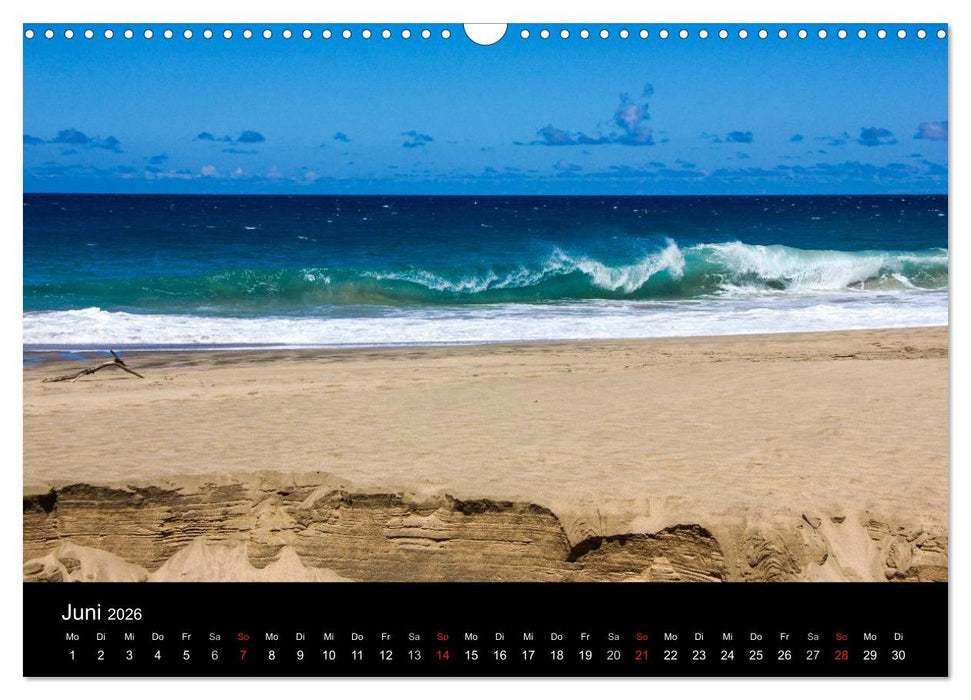 Paradiese der Erde - HAWAII (CALVENDO Wandkalender 2026)