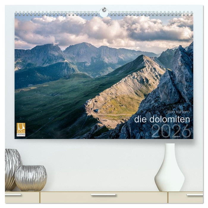 die dolomiten (CALVENDO Premium Wandkalender 2026)