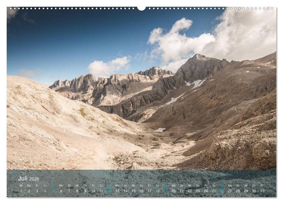 die dolomiten (CALVENDO Premium Wandkalender 2026)