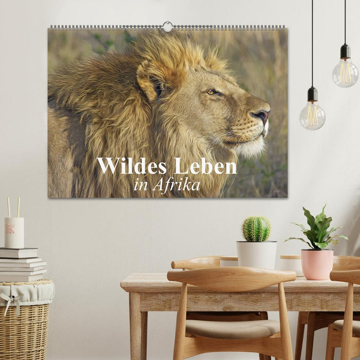 Wildes Leben in Afrika (CALVENDO Wandkalender 2026)