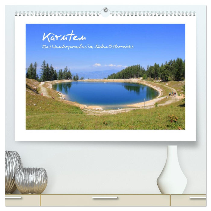 Kärnten - Das Wanderparadies im Süden Österreichs (CALVENDO Premium Wandkalender 2026)