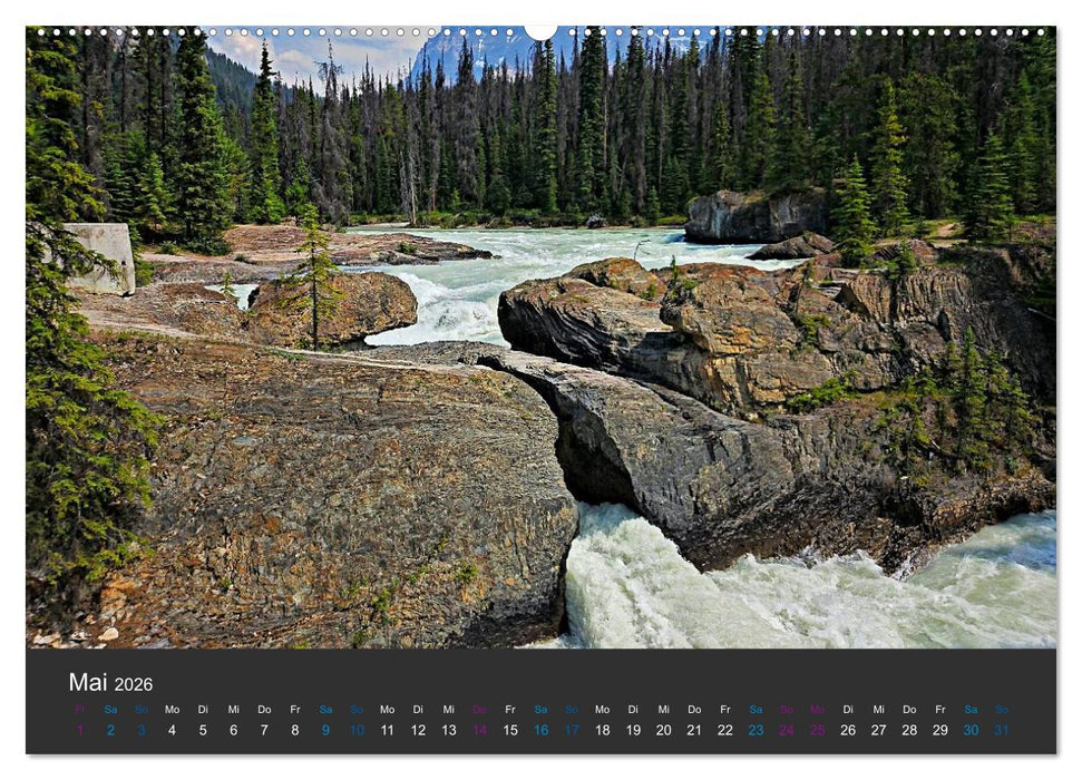 Der weite Westen Kanadas - Banff und Yoho National Park (CALVENDO Premium Wandkalender 2026)