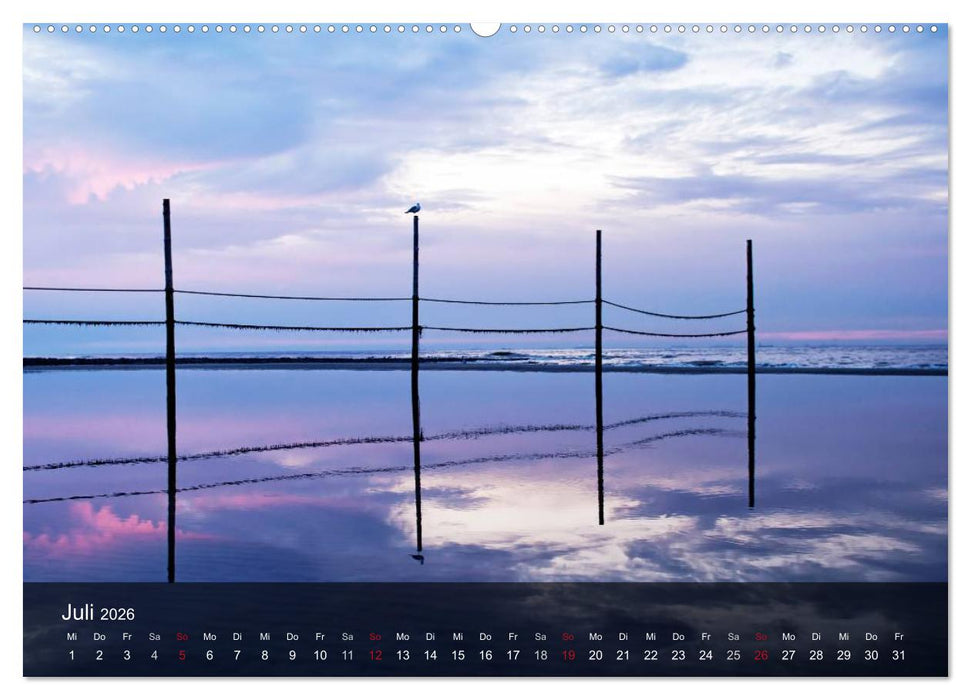 Wangerooge – Eine Perle in der Nordsee. (CALVENDO Premium Wandkalender 2026)